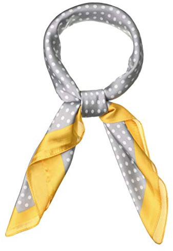 sourcing map Damen Square Schal Halstücher Stirnband Polka Dots Halstuch
