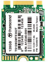 128 GB Transcend MTE352T M.2 PCIe NVMe Gen3x2 2230 interne SSD