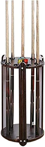 Billard Queueständer,Billardwerkzeugen WANQPPS0831Corner Modern Home/Clubs/Schools Billard Queues Ständer, runder Stand-Queue-Stick-Halter – für 9 Sticks