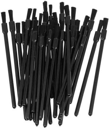 Lurrose 100Pcs Disposable Lipstick Brushes 3.31In Lip Brush Applicators for Lip Gloss Cream Makeup Tools for Home and Professional Use