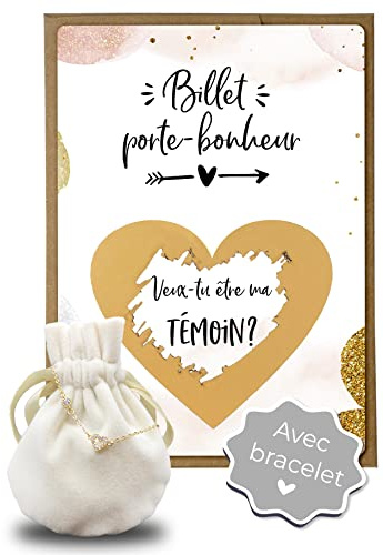 Joli Coon - Rubbelkarte mit goldenem Armband – Golden Glamour