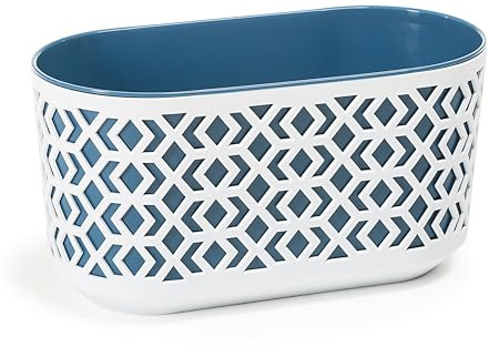 KONZEPT Fioriera da balcone, grande, 60 cm, allungata, per davanzale della finestra, per interni ed esterni