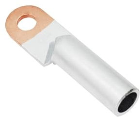 10 Stück Klemmen 35 mm2 Kabelschuhe DTL-35 O-förmige Kupfer-Aluminium-Übergangsverdrahtungskabelverbindung, nationaler Standard A, Klasse 35, quadratisch