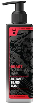 The Beard Struggle Eddie Hall Beast Line Beard Wash – Ragnarok Rising Signature Edition – Deep Cleansing Beard Shampoo for Men – Hydrates & Strengthens with Legendary Scent - 8 fl oz