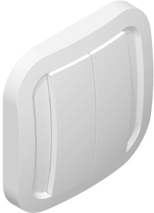 NodOn - Zigbee Green Power Wandschalter ohne Batterie, kabellos, wartungsfrei, schnelle Installation, mehrere Versionen verfügbar, Szenariostarter, kompatibel Home Assistant, Jeedom, Z2M