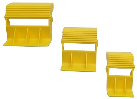 Lot de 3 applicateurs de ruban adhésif de peintre - Outil de coupe - Distributeur de masquage - Fournitures scolaires de bureau pour travaux manuels