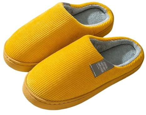 Filzpantoffeln Damen Mit Filzsohle - Pantoffeln Damen Gefüttert Winterschuhe Drinnen Pantoletten Kunstpelz Hüttenschuhe Draußen Slippers Bequeme Hausschlappen Draussen Bettschuhe Freizeit Schlappen