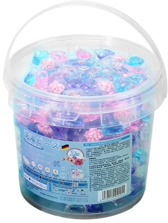 Laundry Pods | 70 Pc Laundry Beads | Deep Cleaning Detergent Pods with Fabric Softener Beads | Long Lasting Fresh Scent Detergent Bead for Washing Machine
