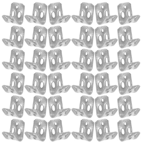 HOMSFOU Clips de Resorte en Forma de S para Sofá Cama, 100 Unidades, Sujeción Silenciosa y Goma, Conectores Resistentes para Reparación de Muebles y Tapicería, Herrajes
