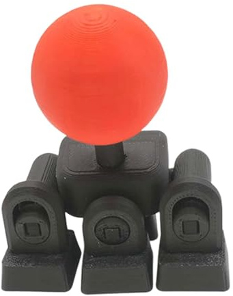 Arkad Joystick Tangentlock,3D-printad Retro Exakt - Analog Tangentbordsknappstillbehör | För kontor högskola universitet e-sport turneringar tävlingar träning spel utbyte samt ersättning
