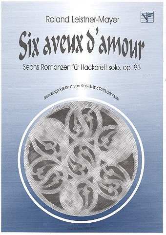 6 Romanzen op.93 : für Hackbrett