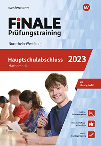 FiNALE Prüfungstraining Hauptschulabschluss Nordrhein-Westfalen: Mathematik 2023 Arbeitsbuch mit Lösungsheft