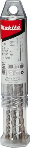 Makita SDS-4 Plus-Bohrer-Set, 8 x 160 mm, P-29701
