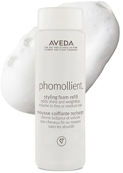 Aveda Phomollient Styling Foam Hair Mousse | Weightless Volumizing Mousse for Fine to Medium Hair, 6.7 Fl Oz, Refill