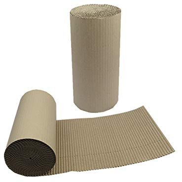 600mm x 5m Corrugated Cardboard Paper Roll - 5 Metres