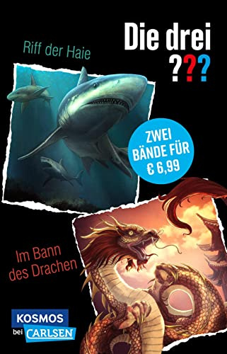Die drei ???: 2-in1-Band mit Die drei ??? und das Riff der Haie / Im Bann des Drachen: Kultiger Kinderkrimi ab 10 Jahren mit den legendären ... (Die drei ???: Wir übernehmen jeden Fall)