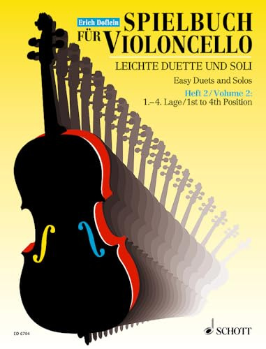 Spielbuch für Violoncello: Leichte Duetti und Soli, Vol. 2: Leichte Duette und Soli aus dem 18. Jahrhundert. Band 2. 1-2 Violoncelli. Spielpartitur.