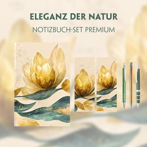 Eleganz der Natur Schreibset Premium im majestätischen Blütentraum-Design: Wo Eleganz auf Funktion trifft – für alle, die das Besondere suchen