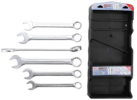 BGS Maul-Ringschlüssel-Satz - extra lang - SW 34-50 mm - 6-tlg.