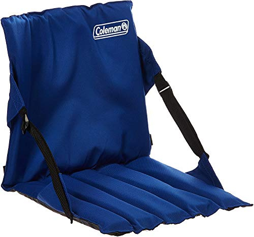 Coleman - Sedile portatile da stadio, cuscino con schienale per gradinata, leggero e imbottito