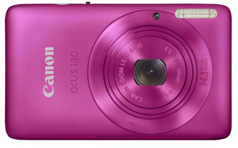 Canon IXUS 130 Fotocamera Digitale, 14.5 Megapixel, Rosa