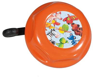 Bike Fashion Kinder Fahrradglocke Die Lieben, orange, 5 x 5 x 5 cm, 819084