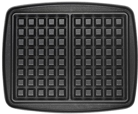 Lagrange 030122-Juego de placas para gofrera, antiadherente, 23,8 x 19,6 x 2 cm