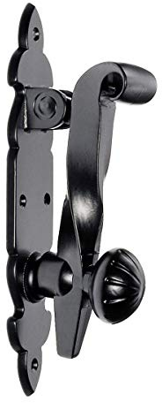 Ferreteria Mengual Llamadores Puerta F.Ii R/622, Negro
