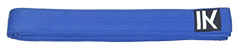 IKKEN Karate Judo Taekwondo Belts Colours | Plain & Striped (Blue, 300cm)