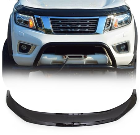 OMAC Motorhaube Deflektor für Nissan Navara 2015-2020 | Motorhaubenschutz, Insektenschutz, Steinschlagschutz