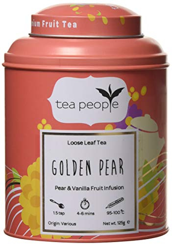 Tea People Golden Pear, 125 g Loose Tea in Tin Caddy