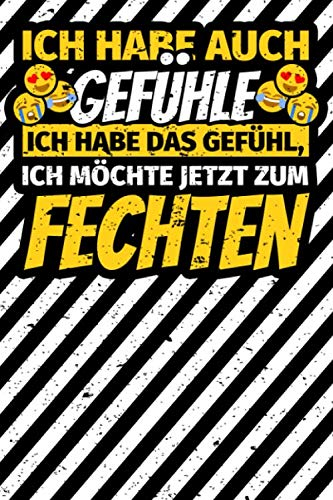 Notizbuch liniert: Fechtsport Geschenke Fechter Fechten