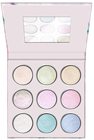 essence never give up your daydream eyeshadow palette, Lidschatten, Mehrfarbig, 9 Farben, intensiv, strahlend, schimmernd, vegan, Nanopartikel frei, ohne Parfüm, ölfrei, 1er Pack (13.5g)
