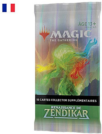 Magic The Gathering- Booster coleccionista Renaissance de Zendikar (15 Tarjetas Especiales)