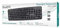 Ewent Tastiera EW3109 PS/2 USB Nero