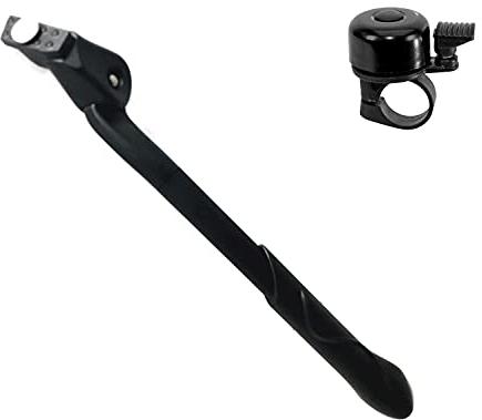 Gazelle Power Click Comfort 2 - ALU - Fahrrad Seitenständer Ständer inkl. Fahrradklingel