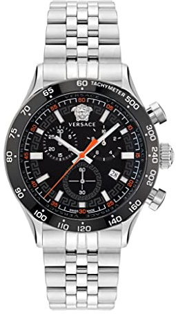 Versace Herren Chronograph Armbanduhr Hellenyium Swiss Made