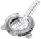 2Pcs Colino da Cocktail in Acciaio Inox - Strumento Professionale Per Bevande, Party, Bar e Club - Argento