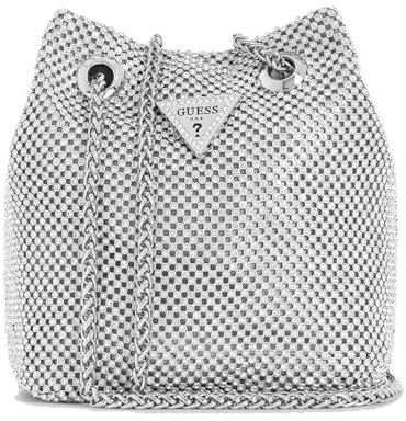 GUESS Lua Pouch Silver