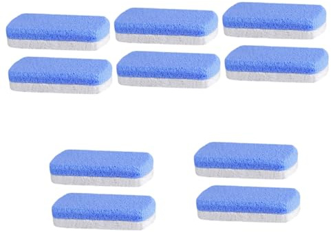 Healvian 10stücke Fußschrubber Handgehaltener Hornhautentferner Aus Hochwertigem Material Zur Pediküre Und Entfernung Abgestorbener Haut Wiederverwendbar Und Waschbar Für Glatte Füße