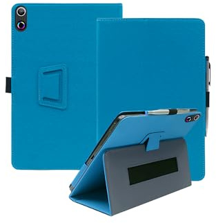 Protective Case for Eksvefot A10 10 inch Tablet Android 14 Tablet with Hand Strap & Stand& Anti-Drop Feature - Sleek and Simple Design,LightBlue