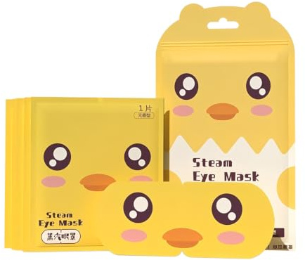 Selbstaufwärmende Augenmaske - 10 Stück, Wärmende Augenkompresse Für Trockene Augen, Stressabbau & Besseren Schlaf, Ideale Augenpflege Für Entspannung, Spa & Reisen Steam Eye Masks