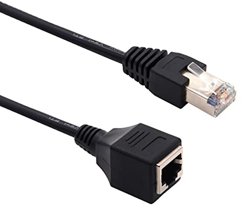 ZEPFJHE Cavo di prolunga Ethernet Cat6 LAN Extender RJ45 cavo maschio a connettore femmina