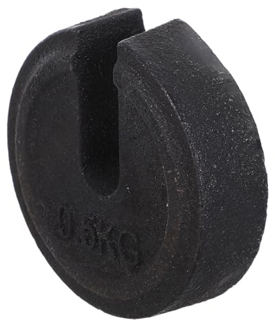 LIGIGWASH Orthopedisk Järnvikt för Traktdrag Klassisk Retro Balansvikt Slitsad Kalibreringsvikt för Industriellt och Medicinskt Bruk Kompatibel med Ortopediska Apparater