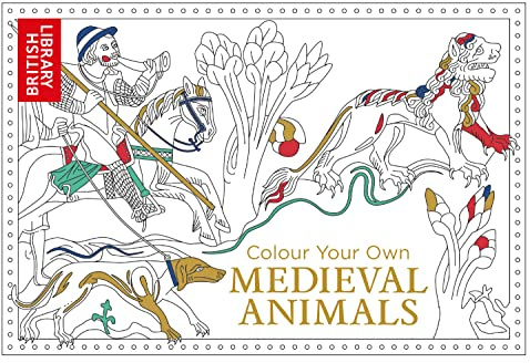 Colour Your Own Medieval Animals