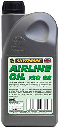 Silverhook Airline Oil ISO 22 1 Litre