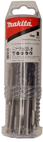 Makita SDS VPLUS Drill Bit 12-Piece Set, Number 5, 49111