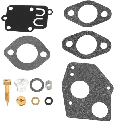OTOTEC 1 Kit de Reconstruction de Carburateur Rechange 94624 495606 Compatible avec Briggs Et Stratton Compatible avec Craftsman 3HP à 5HP Les Moteurs Kit de Carburateur pour Petit Moteur