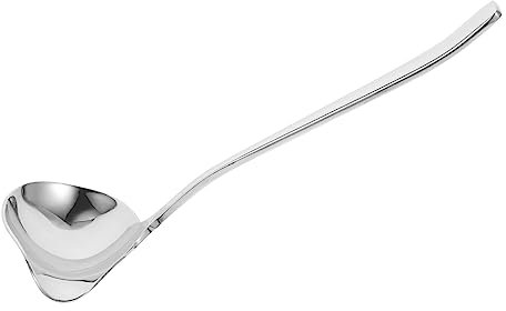 Cabilock Cucharón Para Aceite De Cocina Cuchara Inoxidable Mango Cómodo Para Sopa y Salsa