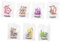 LALAFINA 4 Juegos Colgante De Botella De Vidrio Enchufar Jarrón De Flores Guirnalda Pulsera De Bricolaje Para Amigos Encanto De La Joyería Pendiente Colgante Accesorios 42 Uds * 4